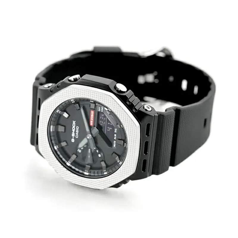 Casio G-Shock G-steel Black Metal CasiOak Men’s Watch- GM-2100BM-1A